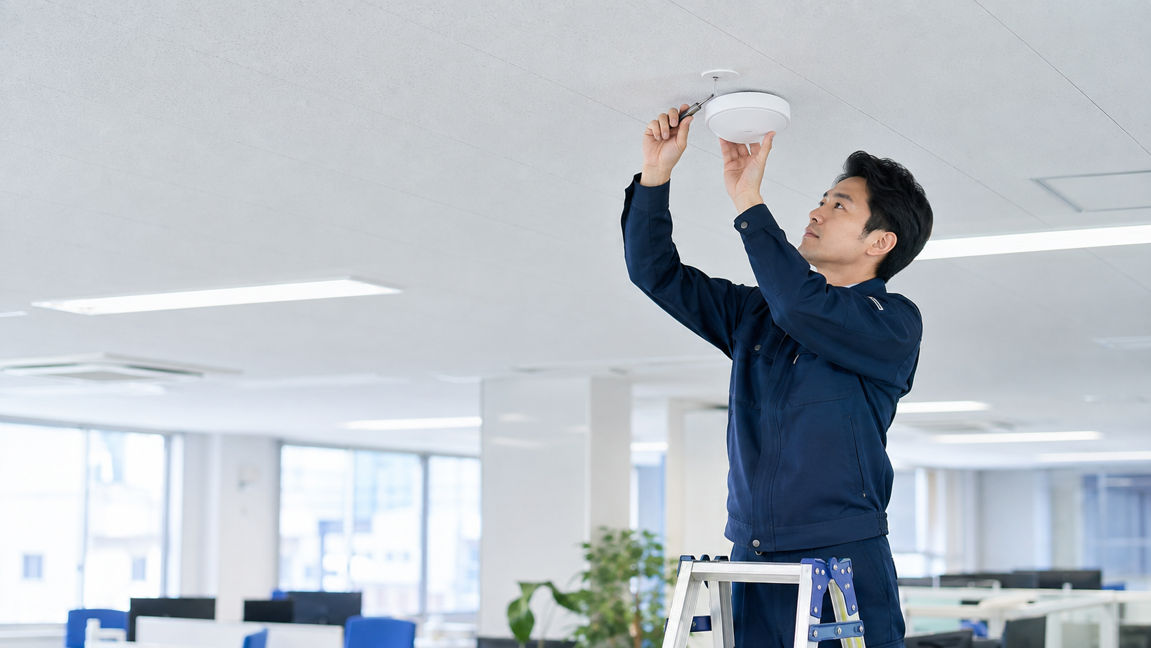 アクセスポイント設置工事の流れとは？天井への取り付け方と5つのポイント